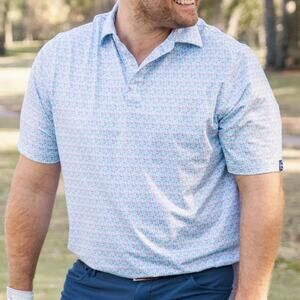 Jack Golf Pardy Hardy Polo Sz M